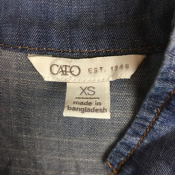 Cato Lightweight Denim Shirt Jacket - Picture 3 of 4